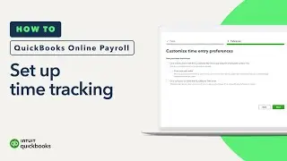 How to set up time tracking in QuickBooks Online Payroll