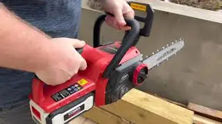 Testing the best cordless chainsaw in the UK vs a budget model Cobra