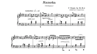 Chopin: Mazurka in F Minor Op. 68 No. 4 - Jan Ekier, 1987