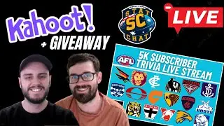 Statchat 5K Special! Live AFL Trivia + 2025 AFL Draft Chat (Play Kahoot!)