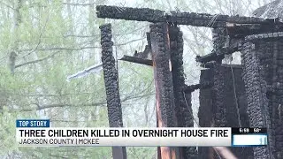 Three children killed in Jackson County house fire