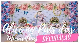 Alice no país das maravilhas l Decoração