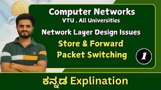 Store and Forward packet switching | Network layer design issues |Computer Networks
