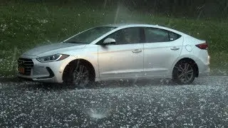 VERY Large Hail & Vehicle Damage Near Saugerties, NY 5.15.2018