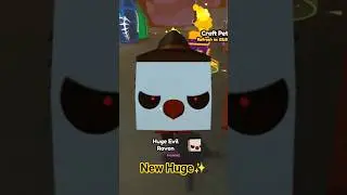 Claiming the new haloween Huge Evil Raven in PS99 #petsim99 #petsimulator99 #hatching #roblox #huge