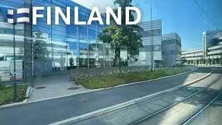 Finland 🇫🇮: Helsinki City Tour in HSL BUS 57 - KIVIKONTIE to VIIKI in Capital City Travel
