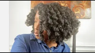 Flat Twists on Blown Out Hair (Texture ID/Ecostyler)