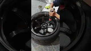 Anodize Black Advan R6 #wheelrepair #cardifyautoparts