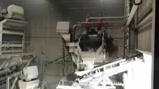 SAND WASHING MACHINE with HYDROCYCLONE