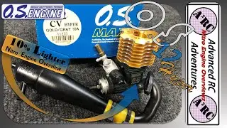 OS 12CV Hyper Nitro Engine Overview - HPI Tuned Pipe A950
