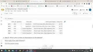 Exploratory Data Analysis on Food Dataset