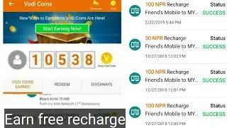 How to earn money from vodi app and earn unlimited money  2018