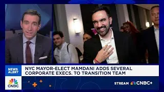 NYC Mayor-elect Zohran Mamdani adds several corporate executives to transition team