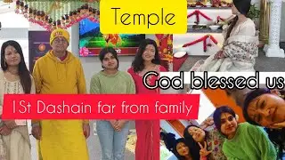 Late posted Videos.Afterall its a 1st Dashain far from Family😥#firstvisit #palmy #nzd #dashain 