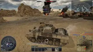 Warthunder ground battle with M18 USA