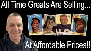 Can Vintage HOF Greats Be Affordable? A Look At Some Great Deals On All Time Greats- From The 50s