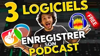 3 LOGICIELS GRATUITS pour ENREGISTRER son PODCAST [Audacity, Garageband, Reaper] - Ausha