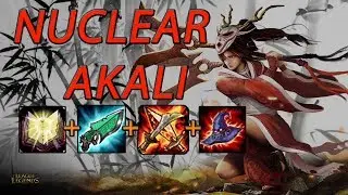 PENTA KILL | NUCLEAR AKALI HIGHLIGHT