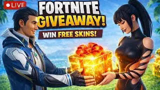 🔴🎁 Fortnite FREE SKINS Giveaway! (LIVE RIGHT NOW) 2 win= 1200 vbucks