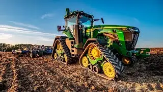John Deere 8 RX - 410 + K&ouml;ckerling Vector | 4K