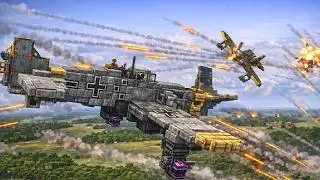 We Battled 7 Players With WORKING Create Mod Airplanes