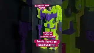 SS 86 Devastator Review Devaststator Finale(7) #transformers #hasbro #devastator #ss86 #fyp #shorts