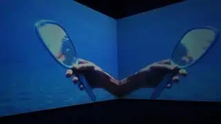 ピピロッティ・リスト《SIP MY OCEAN（わたしの海をすすって）》