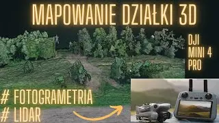 📍 Zmapuj swoją DZIAŁKĘ w 3D! DJI Mini 4 Pro + Fotogrametria jak LIDAR ZA DARMO