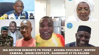 Iba bocoum d&eacute;monte Pr Tour&eacute; ,Adama Coulibaly,Bintou Camara,Siriki Kouyat&eacute;,Kasssogue et Pr Balobo !