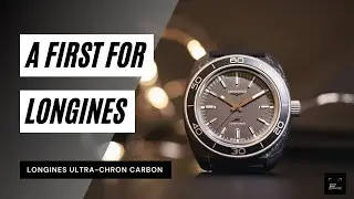 A First for Longines - The Ultra-Chron in FORGED CARBON!