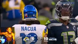 Reacting to Los Angeles Rams vs Seattle Seahawks Game Highlights | 2025 NFL Season NFC Championship