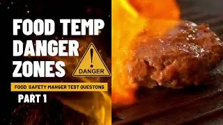 Food Temperatures a Food Safety Manager should now. #foodsafetyofficerexam #servsafe