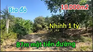 Bán 10.000m2 sổ Hồng riêng trung tâm dân cư có nguồn thu nhập 