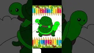 Turtle Coloring Fun