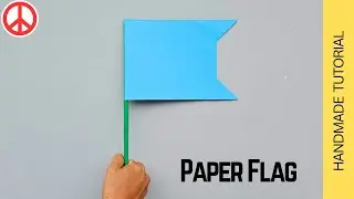 How to make a flag origami, origami flag easy, paper flag, flag making, paper flag origami, flag diy