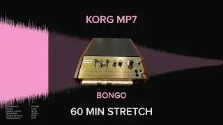 Korg MINI POPS-7 Bongo 2 (1 HOUR)