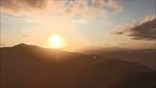 Sunset Time-Lapse from Fryingpan Mountain Lookout Tower
