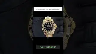 Top 10 Most Expensive Rolex Watches On The Market in 2022 #shorts video @Future Trillionaires Club