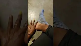 #barefoot #feet #goddess #toes #sock #sweaty #greysocks #ebonyfeet #sauna