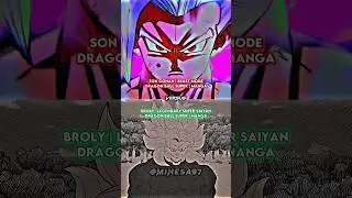 Gohan | Beast Mode (DBS | MANGA) vs Broly | LSSJ (DBS | MANGA)