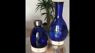 Carafe alchimique Eau dynamis&eacute;e inform&eacute;e vortex&eacute;e structur&eacute;e vivante
