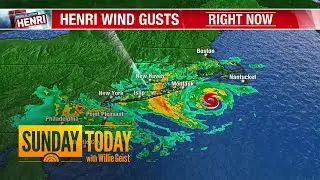 Henri Barrels Up Northeast Coast