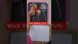 Word Building Activity||Kids Activities #shorts#englishlearning