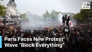 WATCH: France Protests Escalate With &ldquo;Block Everything&rdquo; Movement | DRM News | AM1N