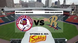 GAME RECAP: Buffalo Bisons vs Scranton/Wilkes-Barre RailRiders 9/16/2025