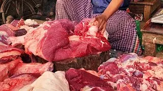 Meat Suppliers For The Whole City Of Butcher Meat Cutting #skills #toughest #beef #meat #butcher