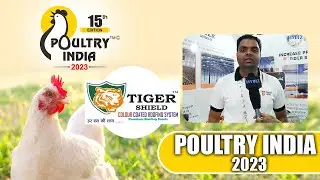 Premium Roofing Sheets | Tiger Shield | Poultry India 2023 | Hybiz tv