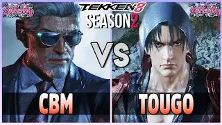Tekken 8  ▰  CBM (Victor) Vs TOUGO (Jin Kazama) ▰ High Level Matches!
