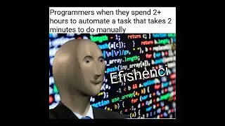 Memes only programmers can understand #5