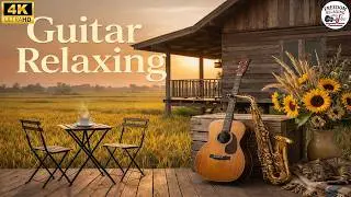 Relaxing Classical Guitar & Saxophone Instrumental Music For Work ☕ CALM MUSIC CAFÉ VIBES